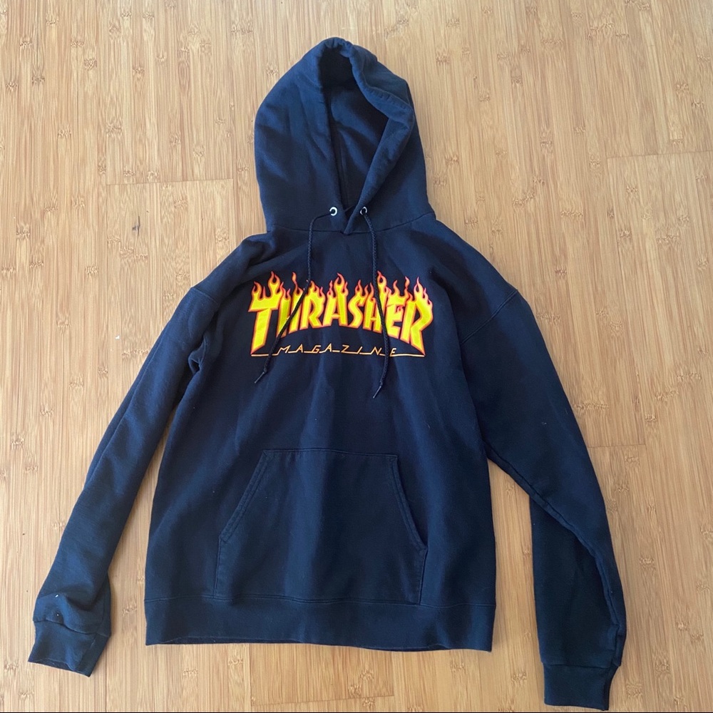 Black Thrasher Hoodie